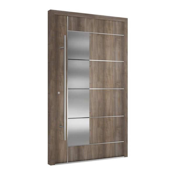 Hauseingangstür Solano 90 Holzoptik