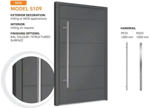 Hauseingangstür Solano 90 Modell S109