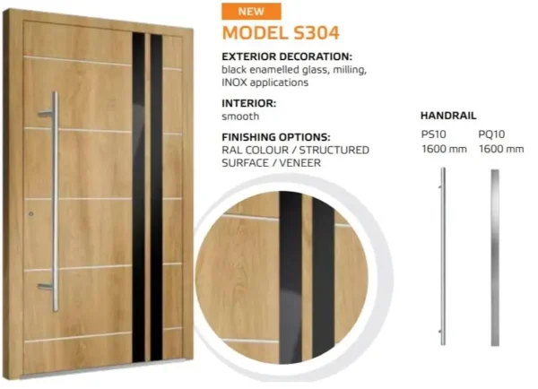 Hauseingangstür Solano 90 Modell S304