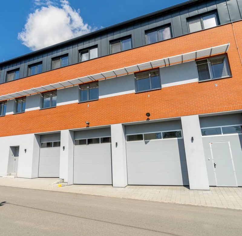 Sektionale Garagentore für die Industrie